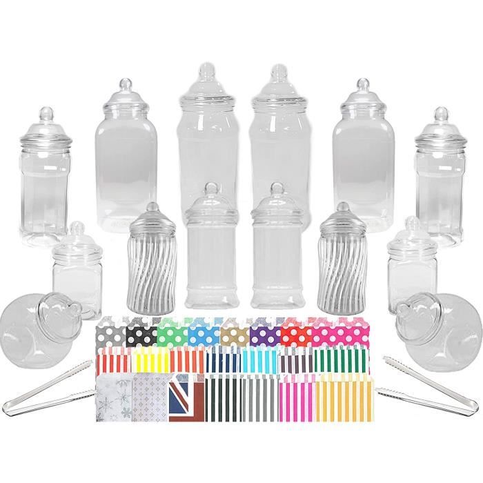 Lot De 50 Cartes De Saint-Valentin En Pot Pour Saint-Valentin, Bonbons