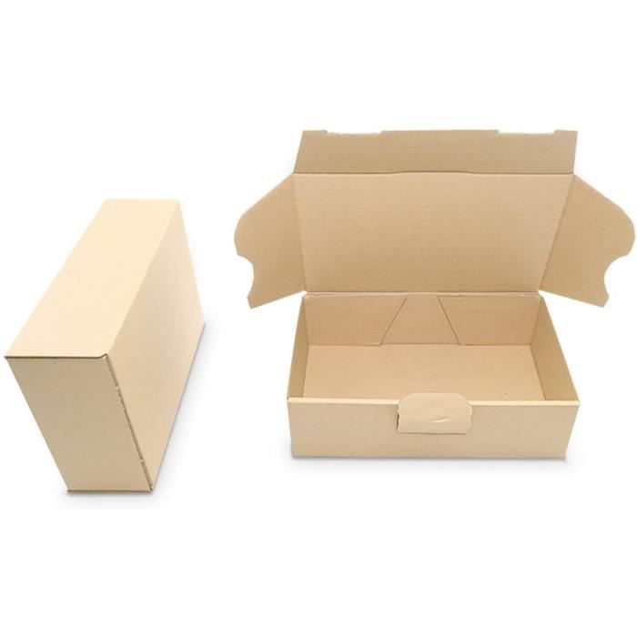 Carton Pliable Marron 200x150x90 Mm - KK-10 - Pour Expédition Et Emballage