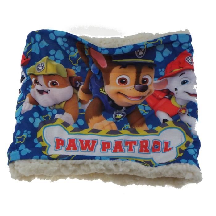 Pat Patrouille Paw Patrol Snood Tour De Cou Cache Cou Garcon Taille Unique 100 Polyester Cdiscount Pret A Porter