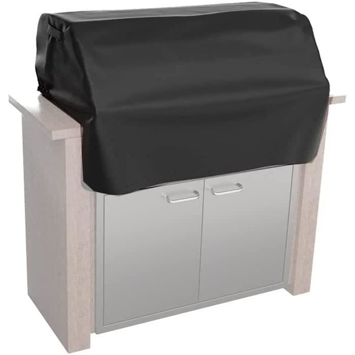 Housse De Table Jardin Carré étanche En Tissu Oxford 420D Noir