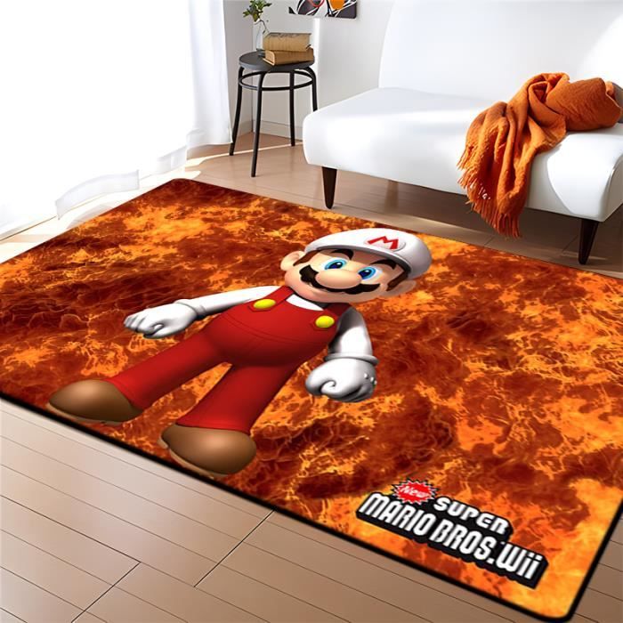 Tapis De Gaming 3D 140x200 Cm - Design Arcade Coloré, Antidérapant, Pour Setup PC/salle De Jeux