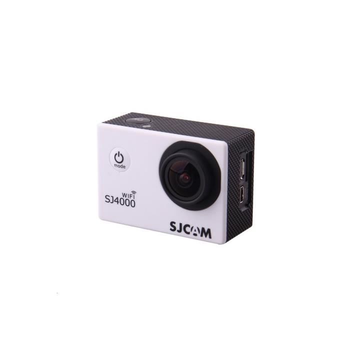 SJCAM SJ4000 Caméra de poche fixable 1080p - 30 pi-s Wi-Fi sous-marin jusquà 30 m argenté(e)