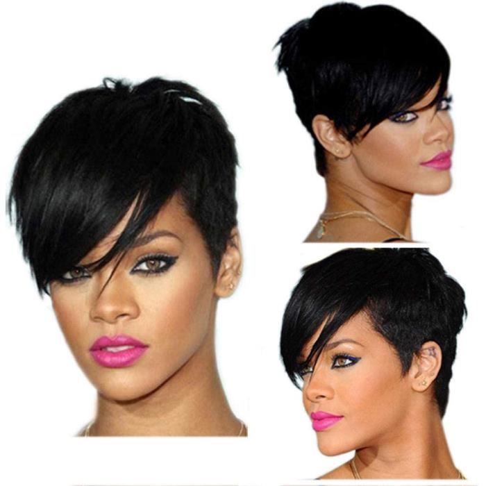 Perruque coupe courte rihanna Clearance