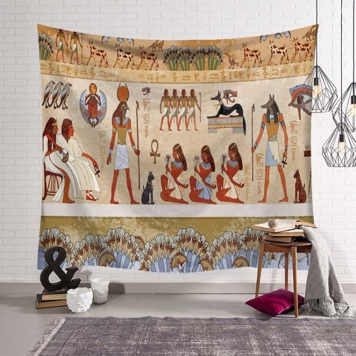 Tenture Murale Vintage Mickey – Tapisserie Française Multicolore