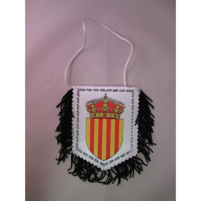Fanion Catalogne 15x10cm - Mini Drapeau Catalan AZ FLAG (neuf Avec étiquettes)