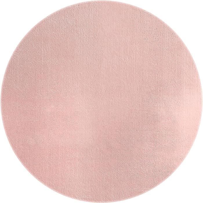 Tapis Rond <br> Rose Pale main image 1