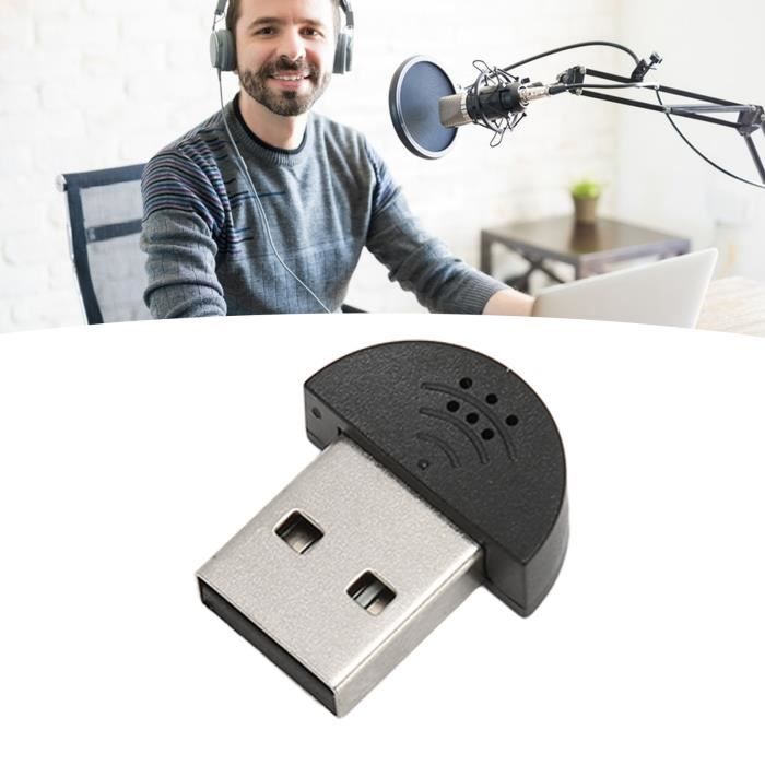 Mini Microphones USB Desktop Microphone Plug &Play Omnidirectional PC Laptop Computer Microphone Pc