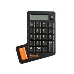 Pavé numérique - CONNECTLAND - CL-PAVÉ-LK-10C-BK - USB - Blanc - Avec calculatrice