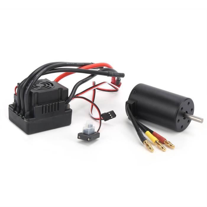 Kit Brushless Himoto – Régulateur 80A étanche + Moteur Sans Balais Kv 3210, Neuf