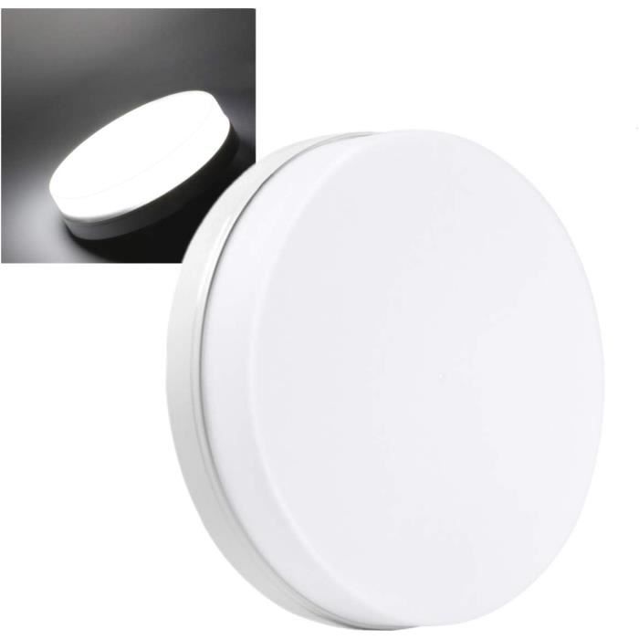 Plafonnier LED Plat 24W 2400LM - 58x20cm, épaisseur 2.47cm - Blanc Neutre 4000K - Pour Chambre, Salon, Cuisine