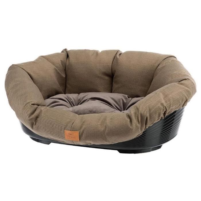 Meilleurs prix pour Ferplast panier pour chien et chat Canapé Tweed 85 x 62 x 28,5 cm velours