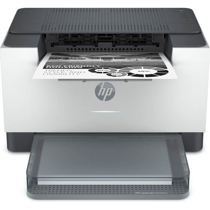 Imprimante monofonction HP LaserJet M209dw laser noir et blanc
