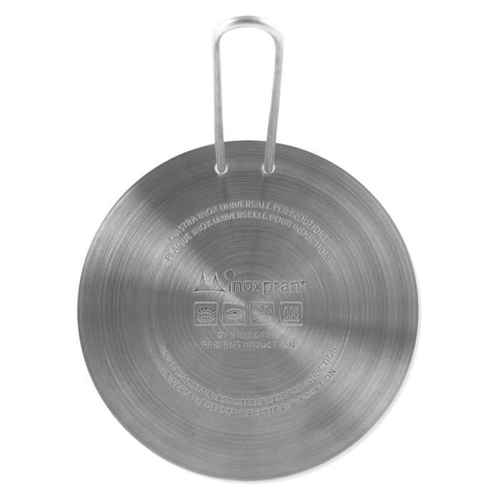 Plaque pour Induction INOXPRAN 16 x 16 cm Acier Inoxydable — free download