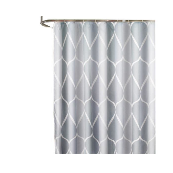 blanc Polyester 240 CM WIDE X 240 CM LONG Euroshowers Rideau de douche blanc en tissu gaufré avec ourlet lesté Différentes tailles disponibles blanc Polyester 240 CM WIDE X 240 CM LONG Euroshowers Rideau de douche blanc en tissu gaufré avec ourlet lesté Différentes tailles disponibles