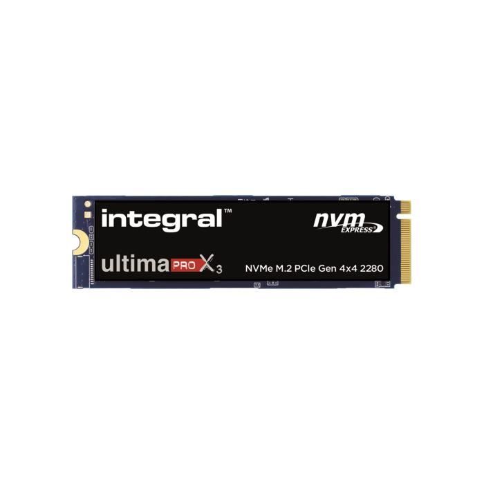 INTEGRAL - Disque SSD Interne - M2 SERIES M.2 2280 PCIE NVME- 2To (2000 Go)  - M.2 NVMe PCIe Gen4x4 (INSSD2TM280NUPX3) - Cdiscount Informatique