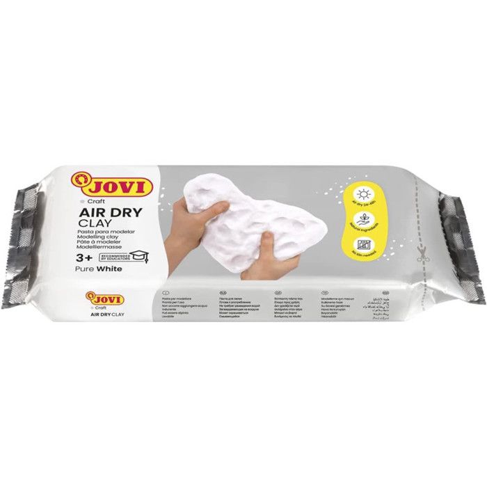 Jovi 10539 Pâte Modeler Autodurcissante a lair Pain de 500g Vert - 086-85000