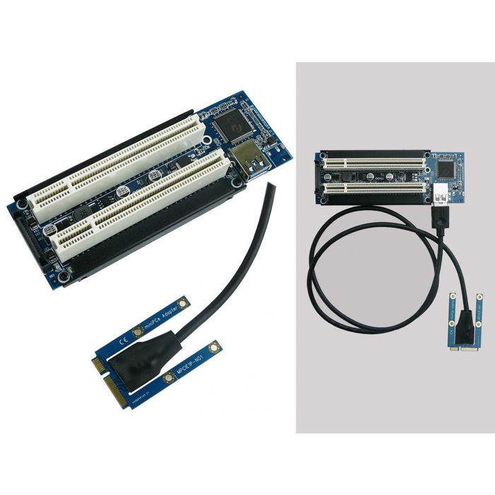 Adaptateur de carte réseau - QIILU - Mini PCIE vers PCIE - Léger et