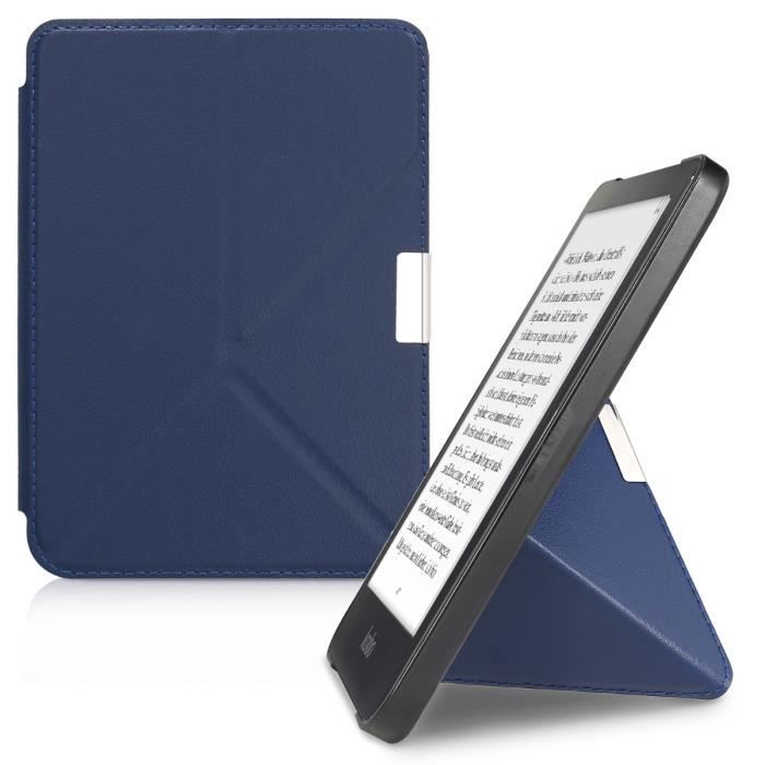 Étui Rabattable Simili Cuir Pour Liseuse Kobo Clara HD - Marque Kwmobile - Neuf