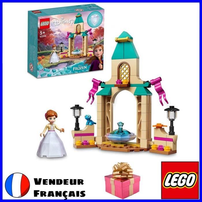 LEGO 43198 Disney La Cour du Château d'Anna, Jouet de Construction