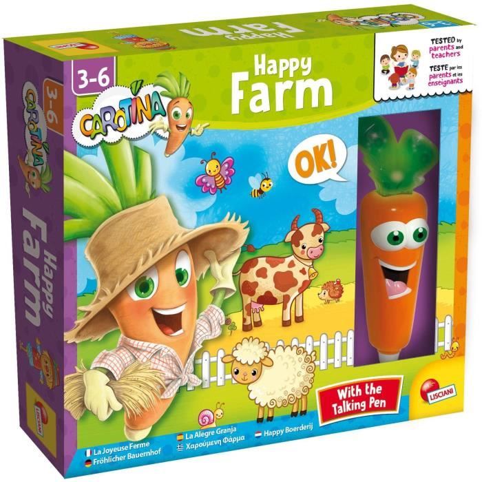 Ferme Stylo parlant CAROTINA Découverte des animaux Stylo interactif