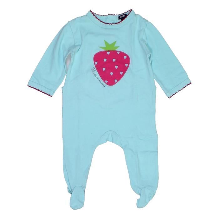 Pyjama 1 Piece Bebe Fille Kiabi 3 Mois Bleu Ete Bleu Bleu Achat Vente Pyjama Soldes Sur Cdiscount Des Le Janvier Cdiscount