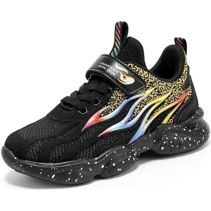 Chaussures De Basketball Pour Enfants - Baskets Fermeture Velcro