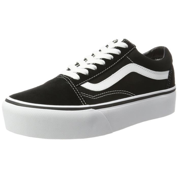 vans noir femme old school