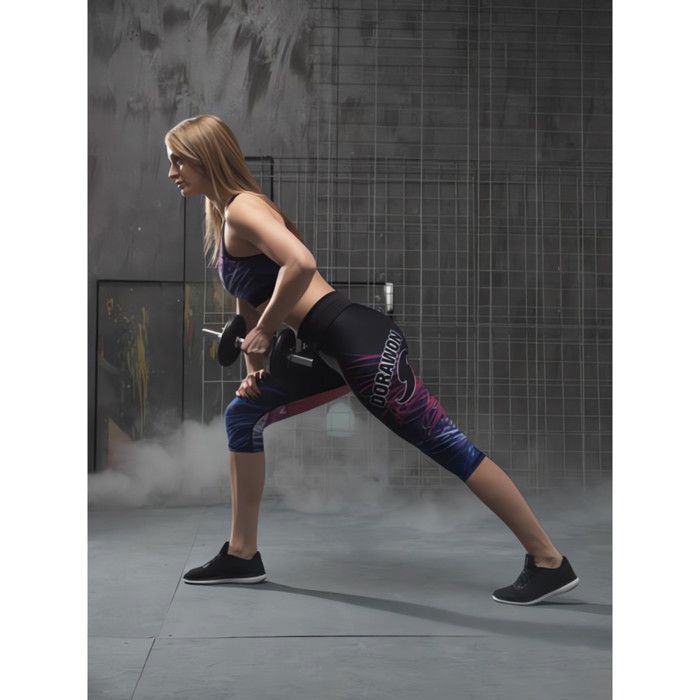 Legging 3/4 sport femme ELECTRIC par DORAWON