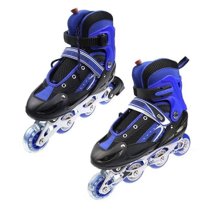 Patins En Ligne Rollerblade Microblade Pour Enfants - Taille Réglable, Couleur Bleue - Neufs Sous Emballage