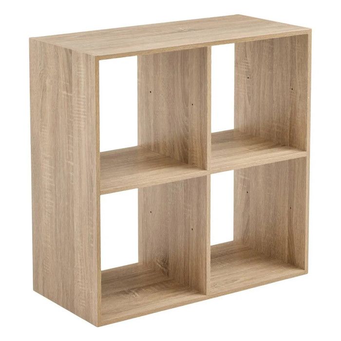 Étagère 4 Cases Mix nModul 67cm Naturel Étagère 4 Cases Mix nModul 67cm Naturel