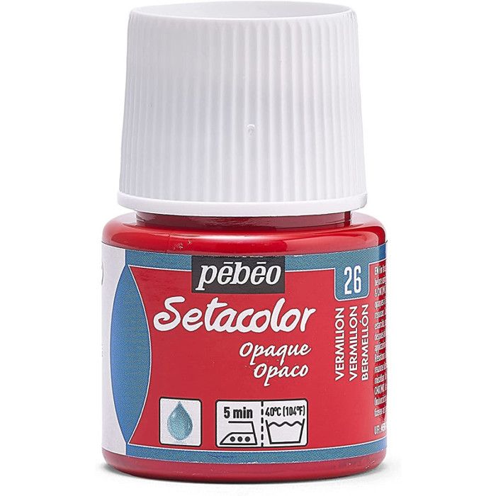 Pébéo Setacolor Opaque - Peinture Textile 45 Ml - Flacon 295-062 - Neuf