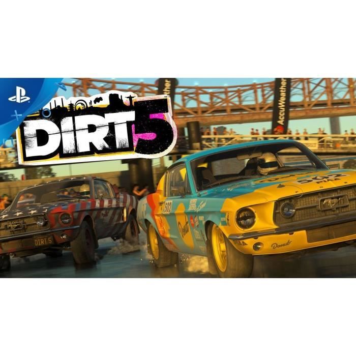 Jeu Vidéo - Dirt 5 - PlayStation 5 - Course - Blu-Ray - Support PS5