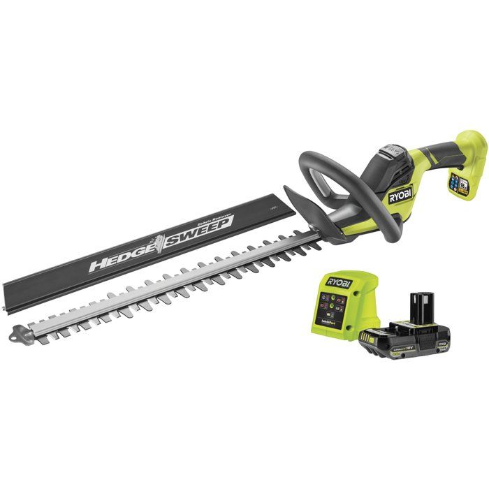 RYOBI Taille-haies LINEA 18V - design en ligne - lames 50 cm - écartement 24 mm - RY18HT50A-120