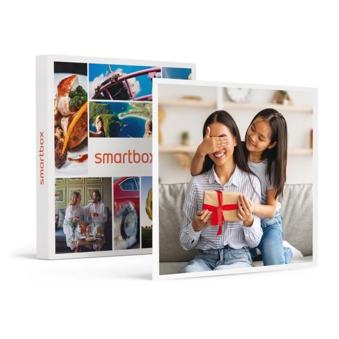 SMARTBOX - Carte cadeau pour maman - 10 euros en Carte cadeau pour accéder à tout l’univers des expériences