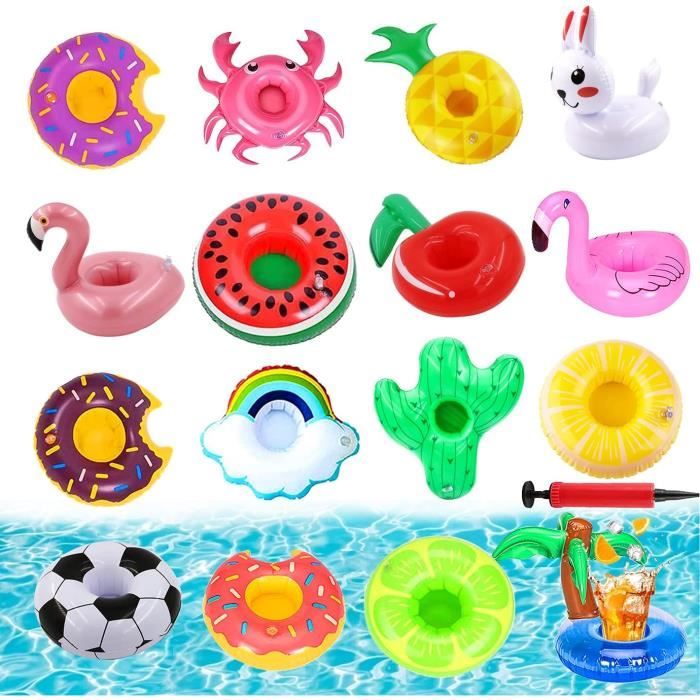MINKUROW - Ensemble de Porte-Gobelets Gonflables 6 Pièces, Porte-Boissons pour Bain à Remous MINKUROW - Ensemble de Porte-Gobelets Gonflables 6 Pièces, Porte-Boissons pour Bain à Remous