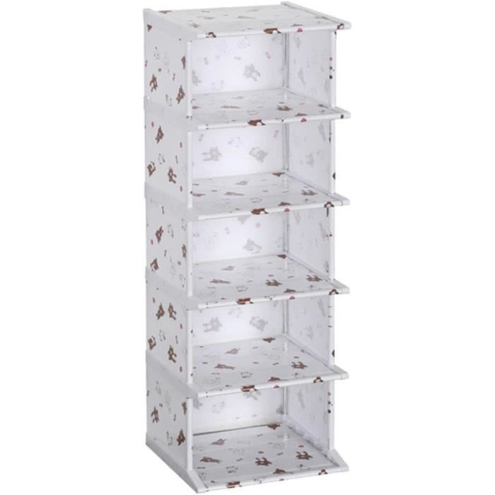 Range-chaussures étagère En X Multicouche - Design Peu Encombrant Pour Dortoir, Entrée Ou Couloir - Assemblage Facile - 9