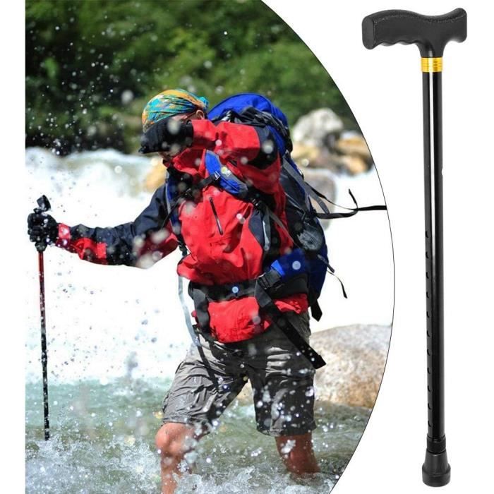 2 Bastoncini Da Trekking In Alluminio Regolabili 65-135cm – Leggeri Con Sacchetto