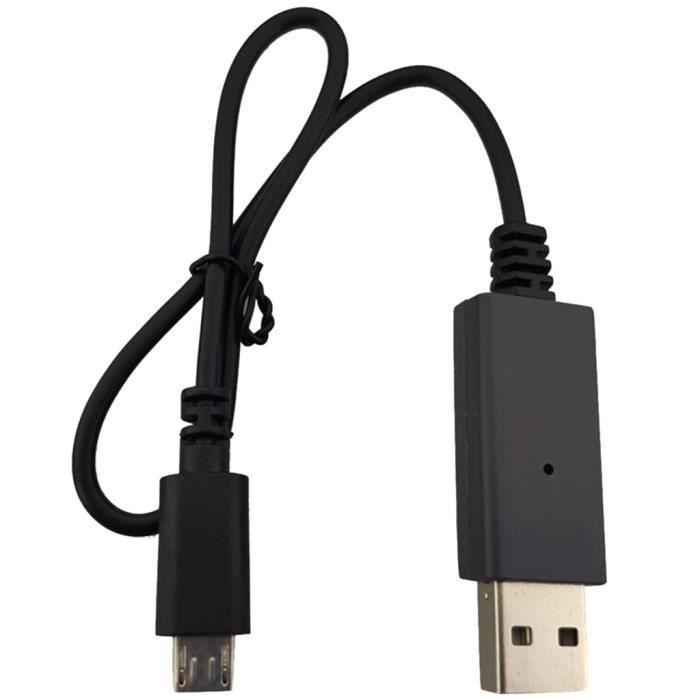 Câble de chargeur USB pour drone RC - UNBRANDED - Noir - Charge rapide de  la batterie Lipo - Pièces de drone RC