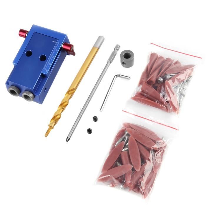 Milescraft 1325 Pocket Jig 200 - Kit complet de gabarit de perçage