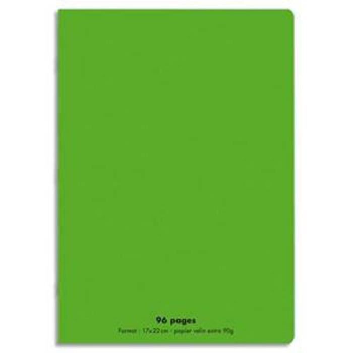 Carnet De 50 Feuilles Notes Et Dessin Format A6 120g Spiralé Couverture Polypro, Bleu.[Y958