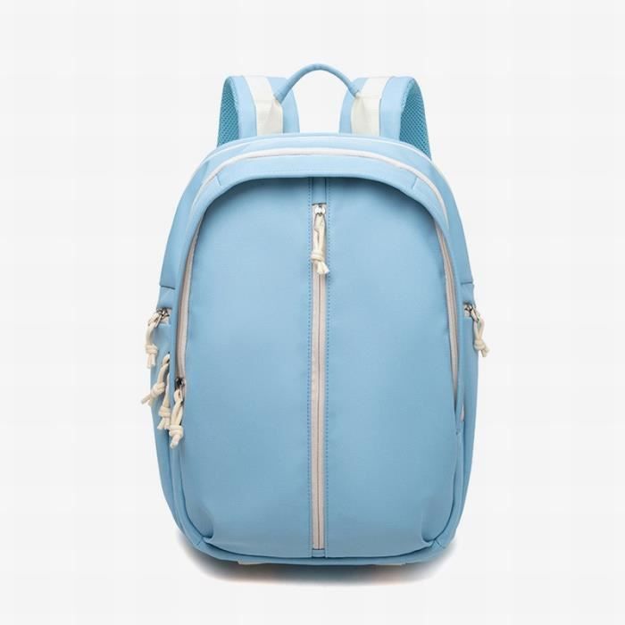 Sac à Dos BTS Noir - 3 Poches - Poche Ordinateur - Style Suga - Nylon