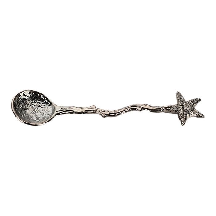 Kit 6 Cuillères Et Fourchette Miniatures En Métal - Style Vintage Sculpté - Pour Dessert, Café, Décoration De Table (environ 11.8 Cm)