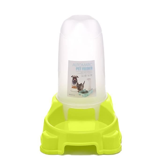 Meilleurs prix pour Distributeur de Croquettes - YNKKVRE - Vert - 52,5x17,7 cm - Plastique - Intérieur