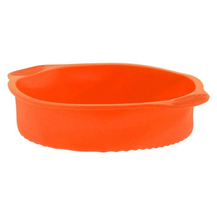 Moule à Gâteau Charlotte Silicone 20cm - Antiadhésif, Réutilisable, Four & Lave-Vaisselle