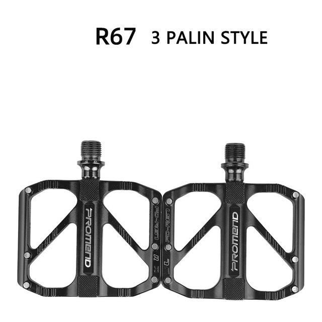 Pédales De Vélo VOANZO En Aluminium - Antidérapantes Pour VTT, BMX - 400g