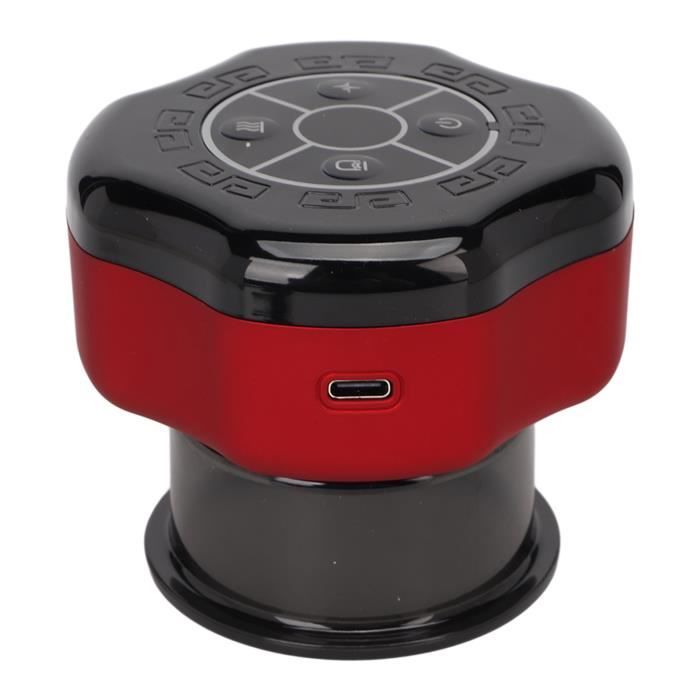 Massageur à Ventouses électrique Rechargeable USB Avec Chaleur - Appareil De Massage Mini, Neuf
