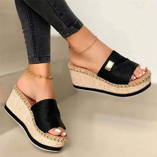 Jumia chaussure compensée outlet