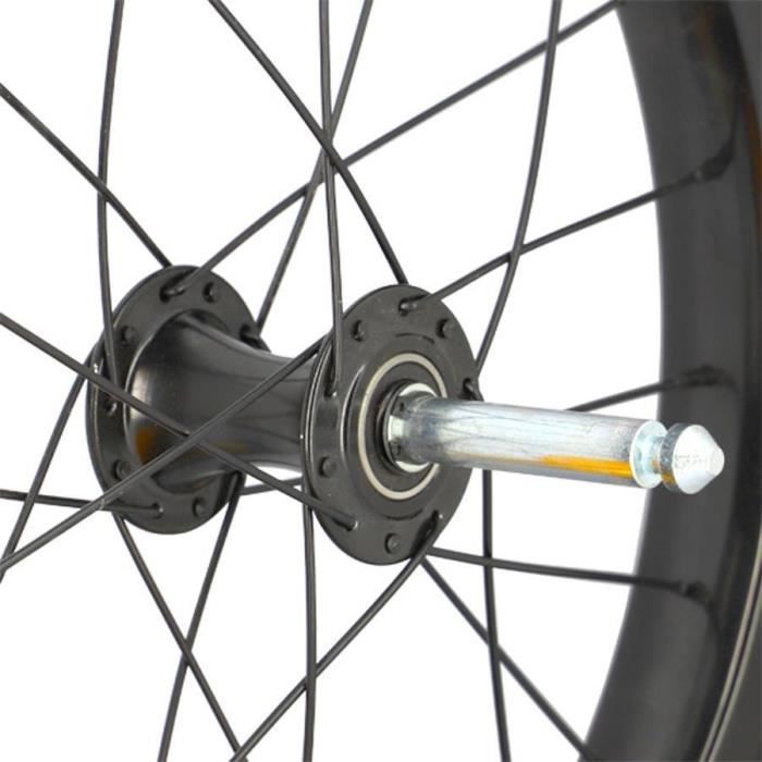 SILVEROCK - roues arrière 16x1 pour Brompton 3, 7 vitesses, 3/8 pouces