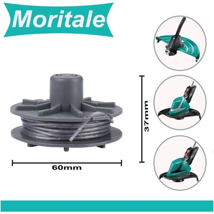 Bobine Fil Débroussailleuse Bobines Fil Débroussailleuse Gardena - 5 Pièces 1,65mm 9,2m - Compatible SmallCut 300/8844/8845 Bobine De Fil Gardena