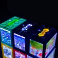aquarium complet Chargement USB  lumières LED, écologiques, lumineuses  pour les petits poissons Bleu-2